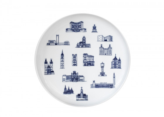 dessert plate Hradec Kralove